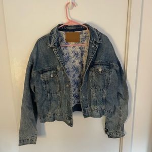 Jean Bomber Jacket